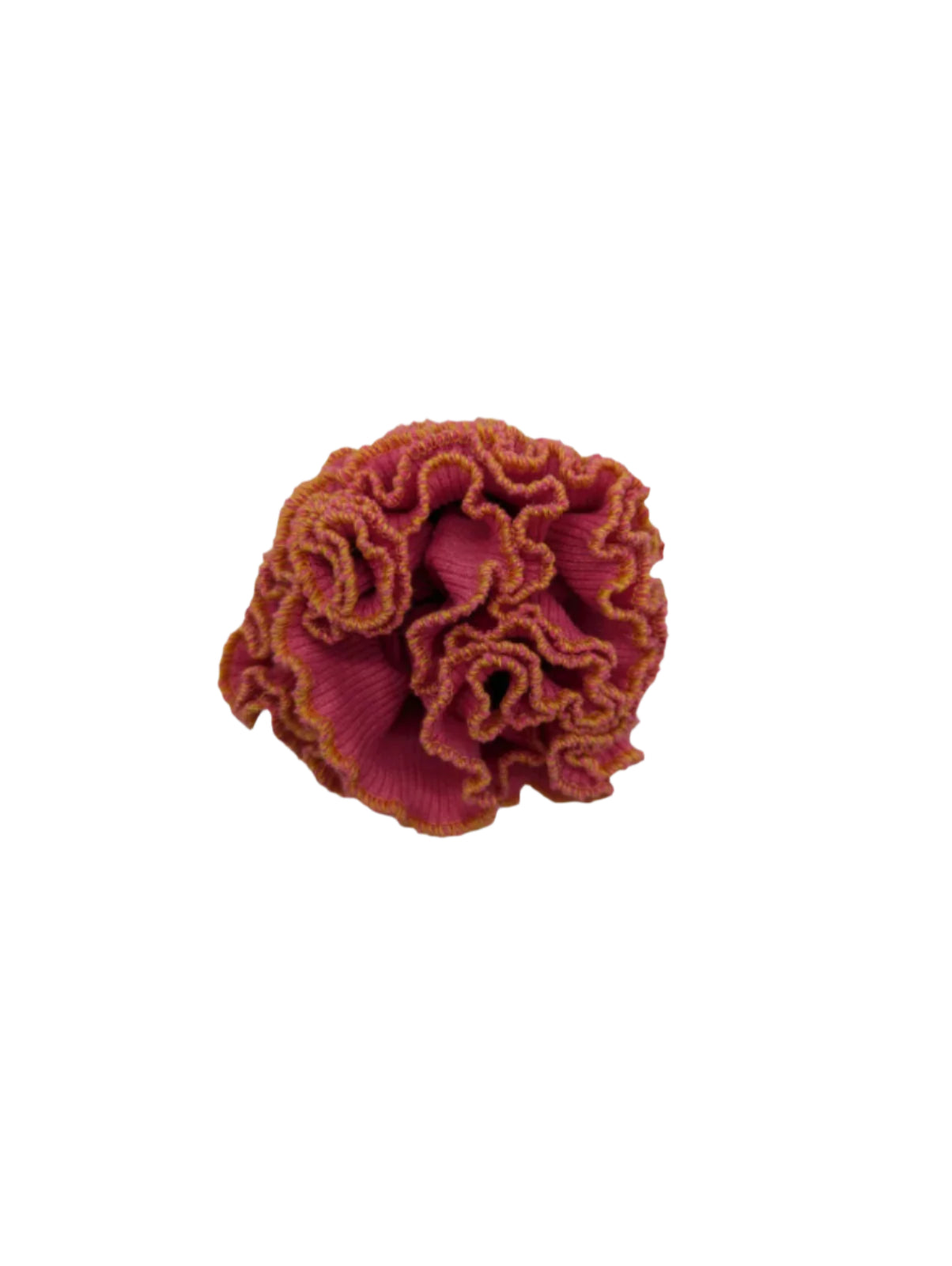 Broochella Men's Corallo flower brooch pin handmade luxury designer pink