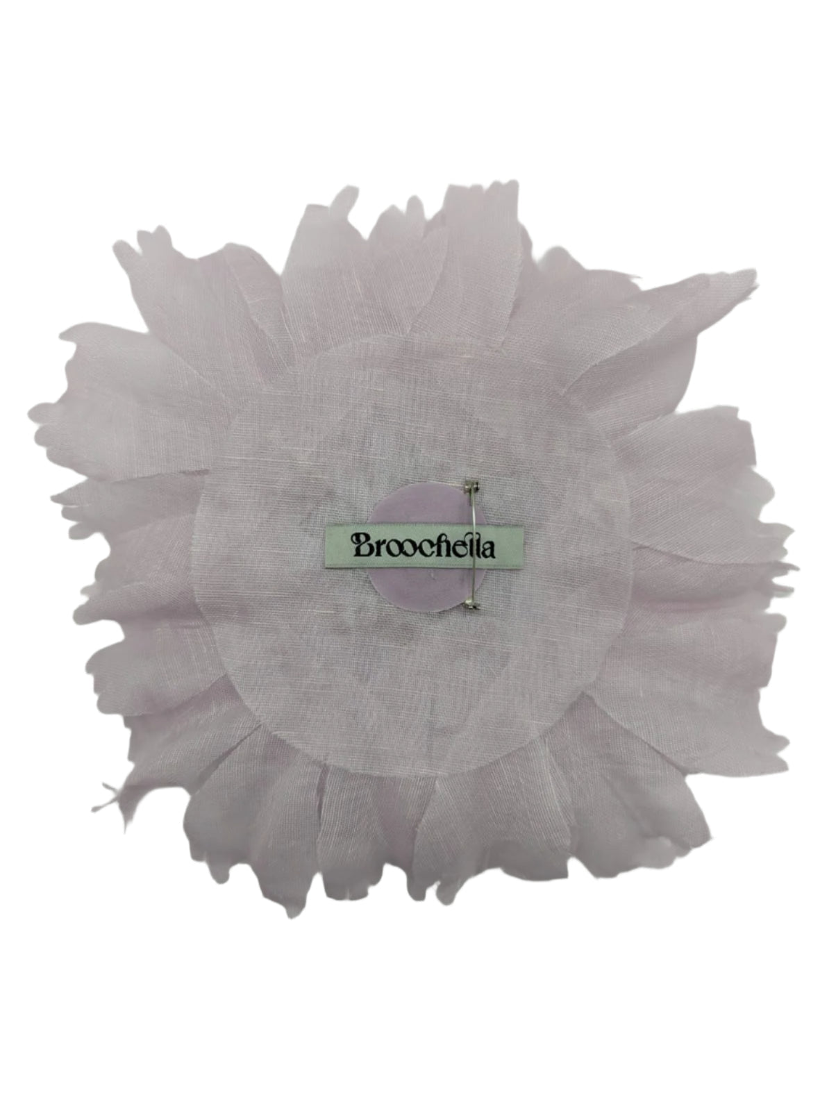 Broochella Peone bridal wedding large flower floral brooch pin handmade pink women's designer luxury