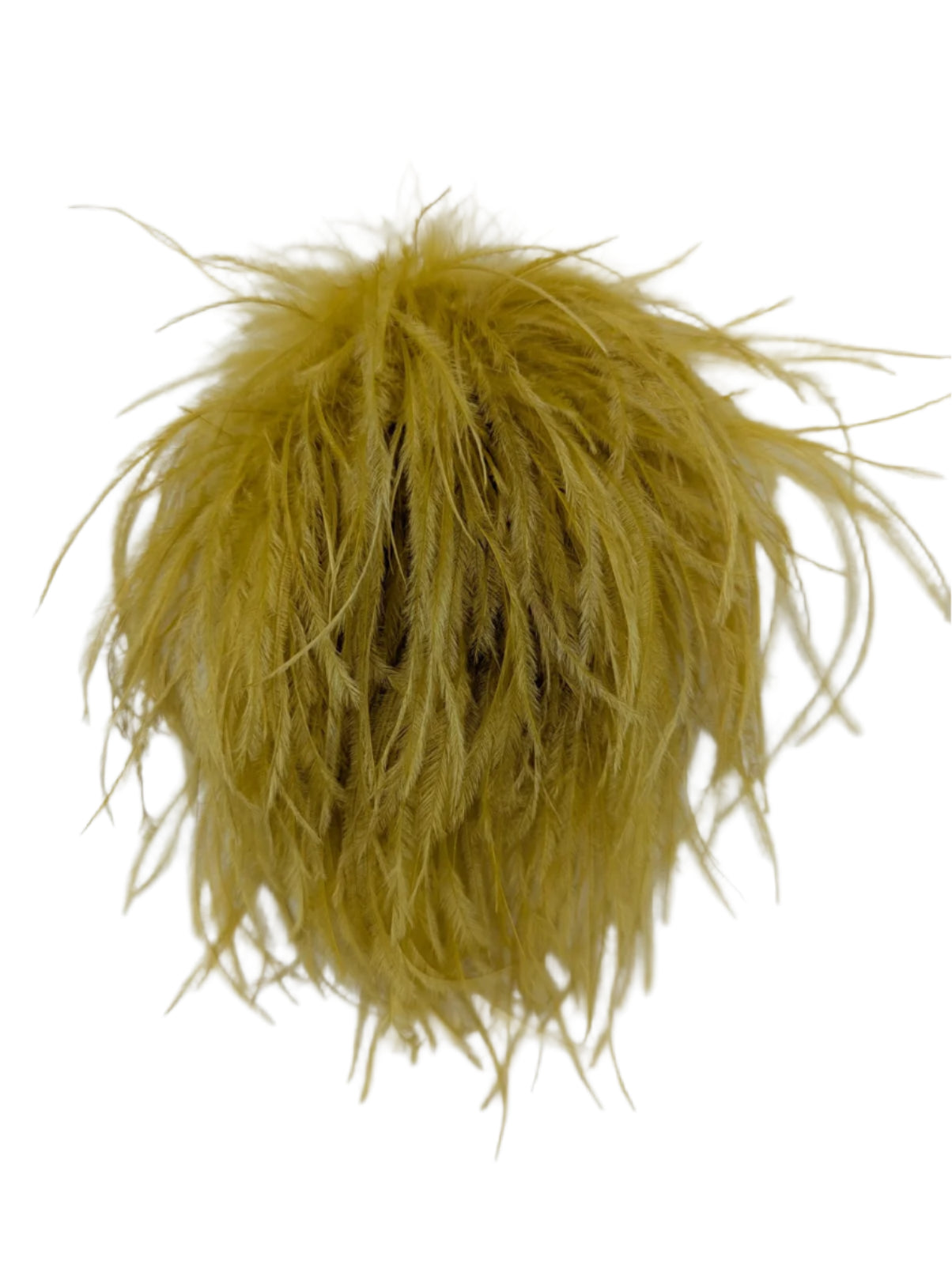 Broochella Le Pouffe feather brooch handmade men's women's deigner luxury gold