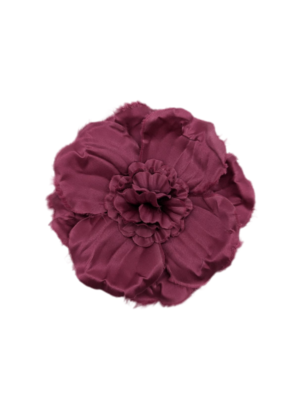 Broochella Men's Malva flower brooch pin handmade luxury designer pink