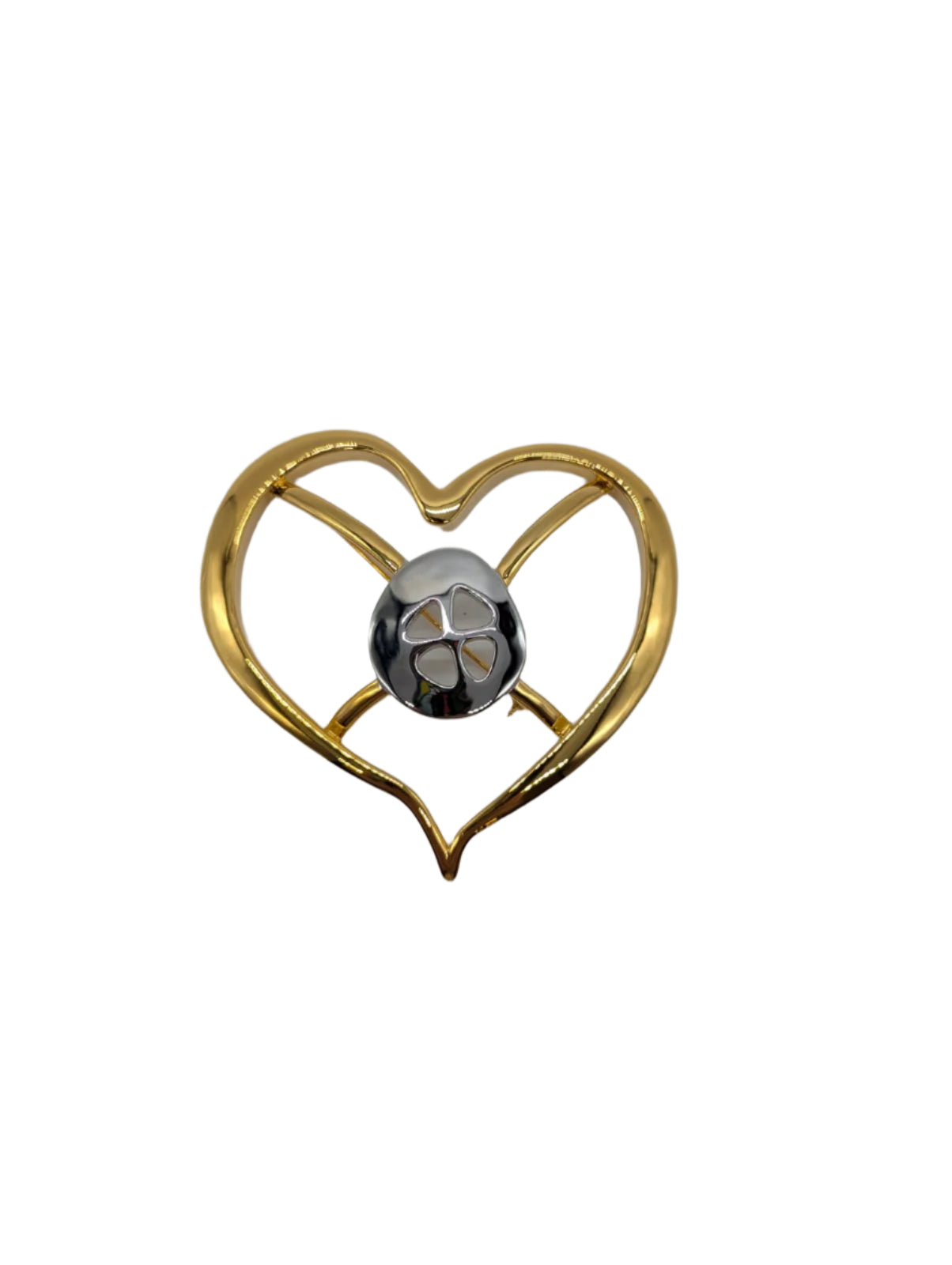Broochella Brooches with meaning Hope brooch pin Adinkra gold silver tone metal men's women's luxury designer