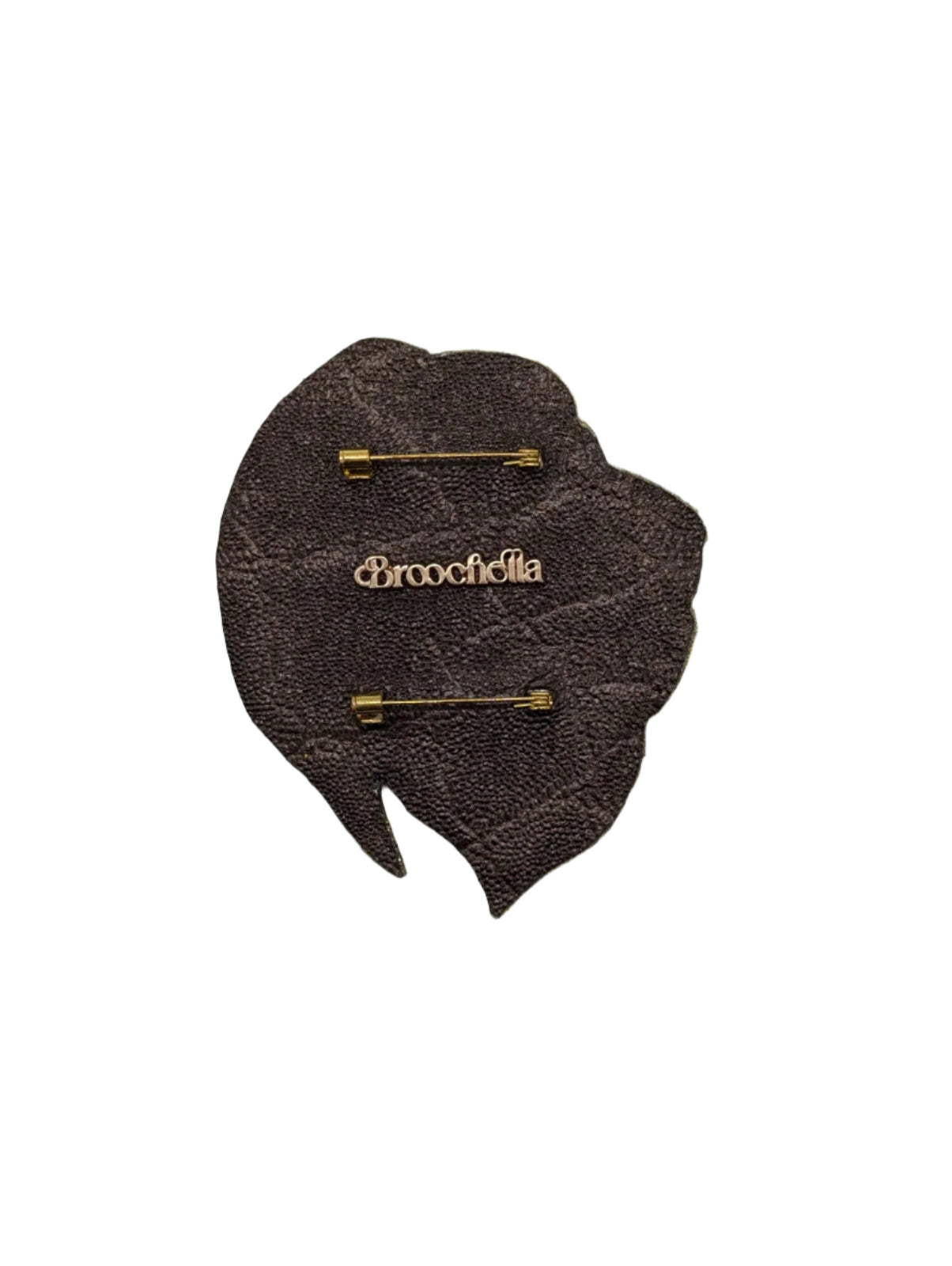 Broochella large lion brooch pin black gold hand beaded sequin luxury designer handmade men’s women’s