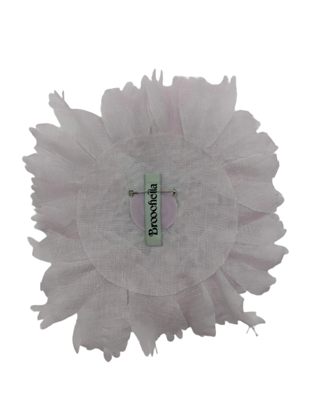 Broochella Peony large flower floral brooch pin pink handmade luxury designer men's women's