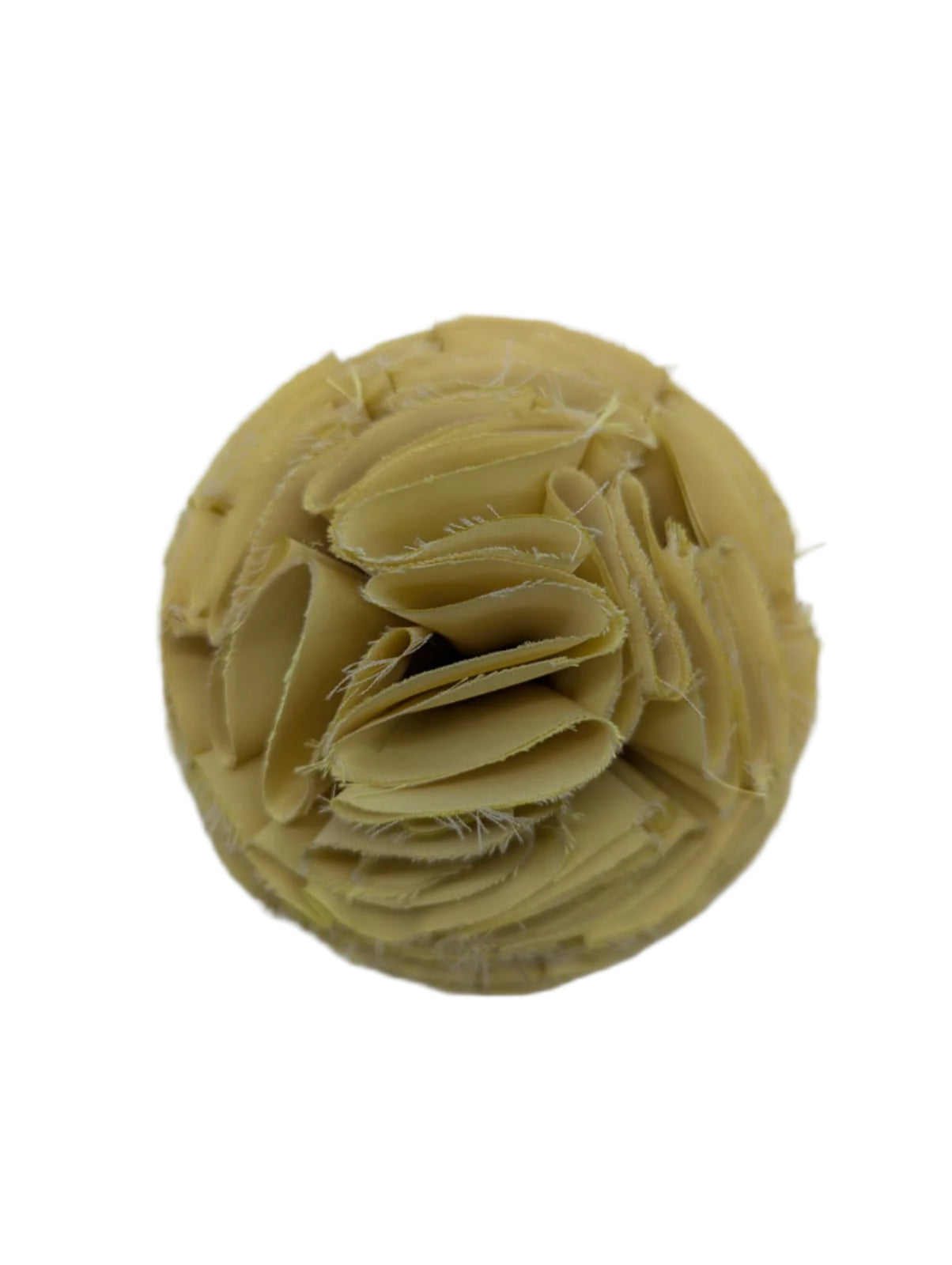 Broochella Pom Pon brooch pin small flower handmade designer luxury designer men's women's yellow