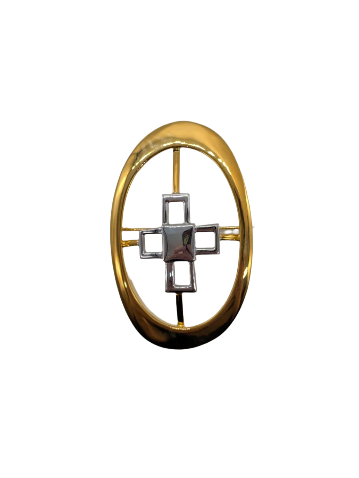 Broochella Men’s Brooches with Meaning brooch pin Knowledge Adinkra gold silver tone metal designer luxury