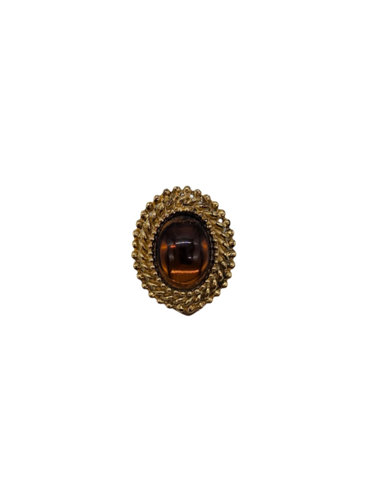 Amber Crest Tie Clip