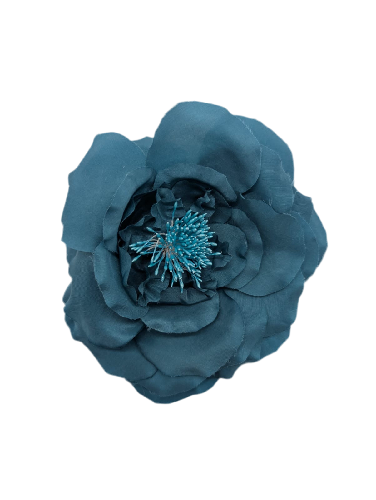 Broochella Men’s Signorita flower brooch pin handmade luxury designer blue