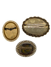 Load image into Gallery viewer, The Toscanini Vintage Trio Brooch Set
