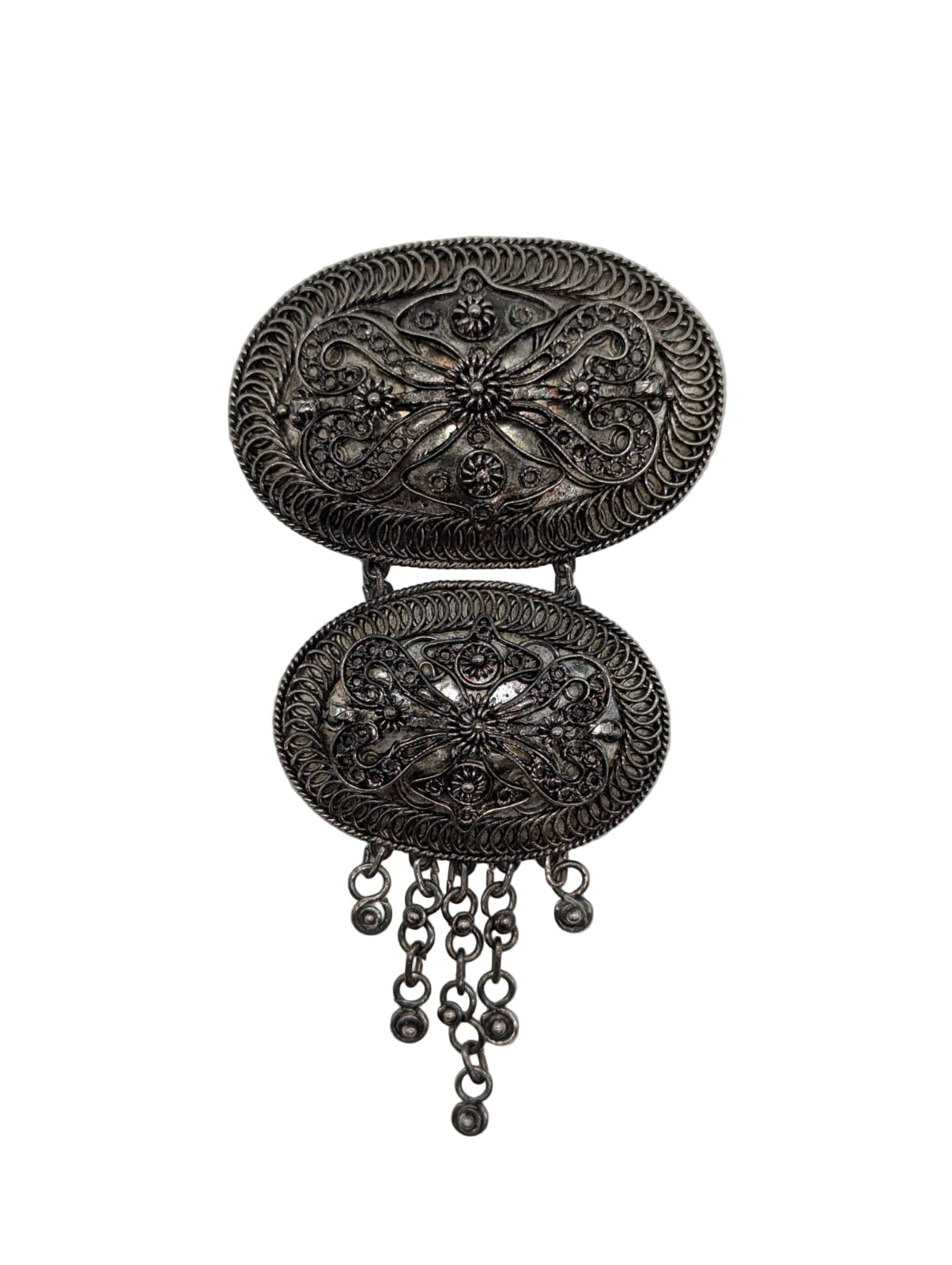 Medaglione Cascata Vintage Brooch Pin