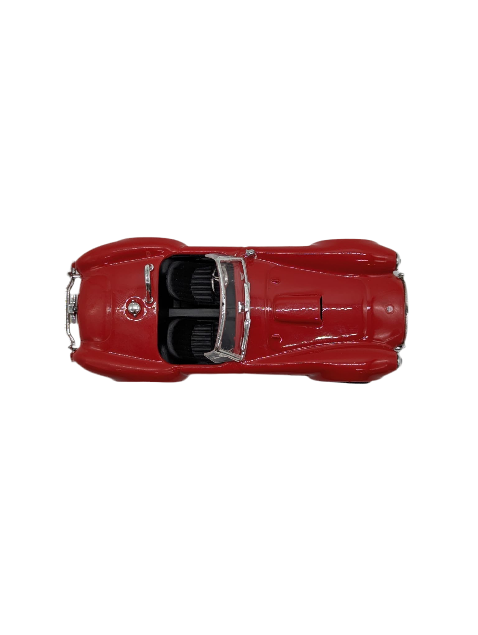 Broochella Rosso Roadster No.427 – Vintage Convertible Racing Car Brooch red upcycled luxury designer men's women's Scuderia d'Oro