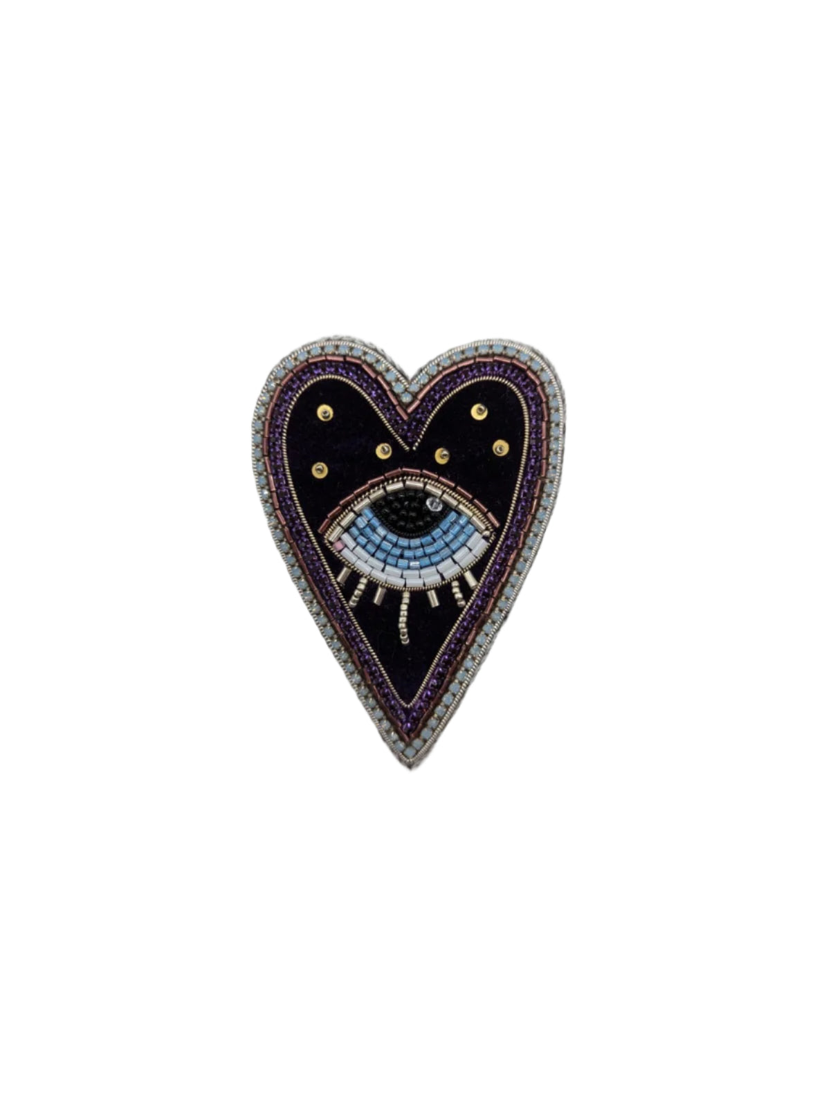 Broochella Noir decadence Bow brooch pin vintage gold tone metal embellishment handmade black silk men's women's luxury designer 