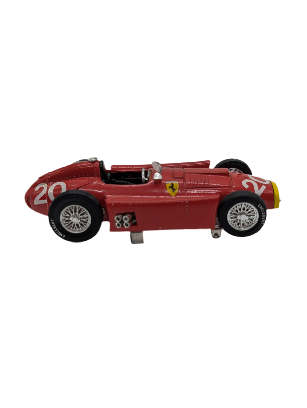 Broochella Rosso Classico No.20 – Formula One Car Racing Brooch Pin Scuderia d'Oro red upcycled vintage men's 