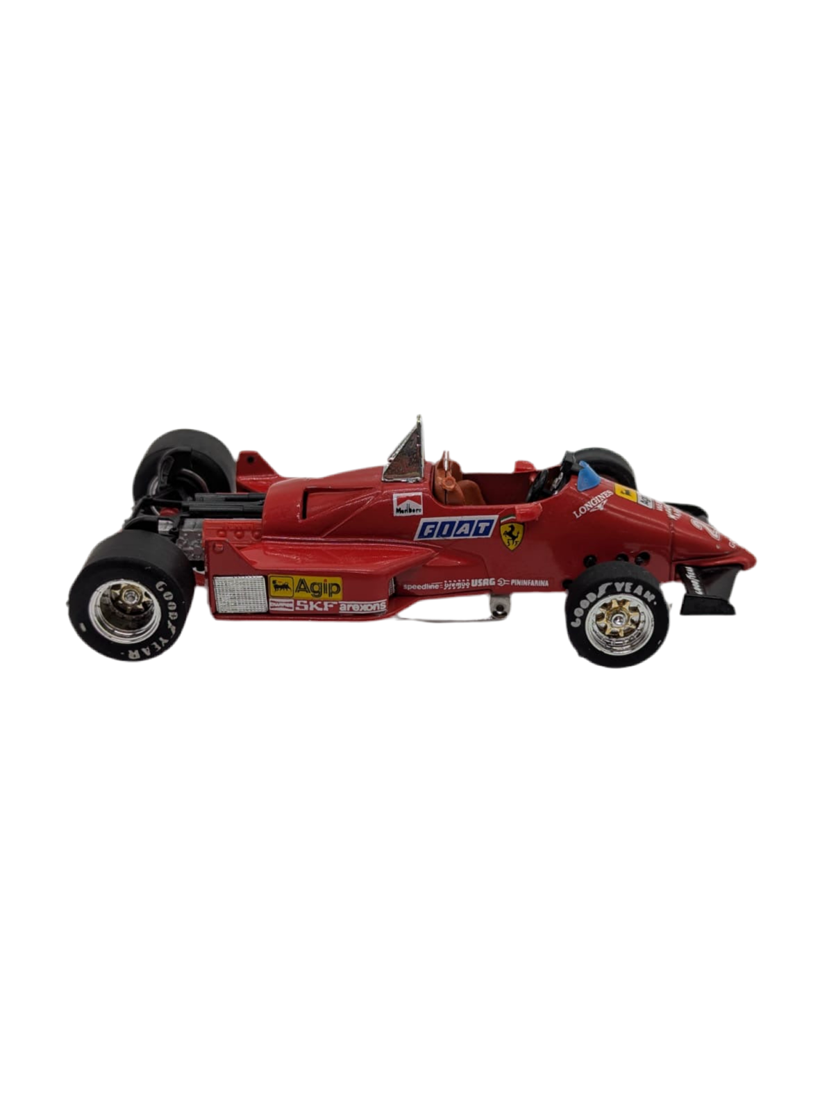 Broochella Rosso Maranello No.27– Formula One Car Racing Brooch Pin scuderia d'Oro Men's luxury designer red