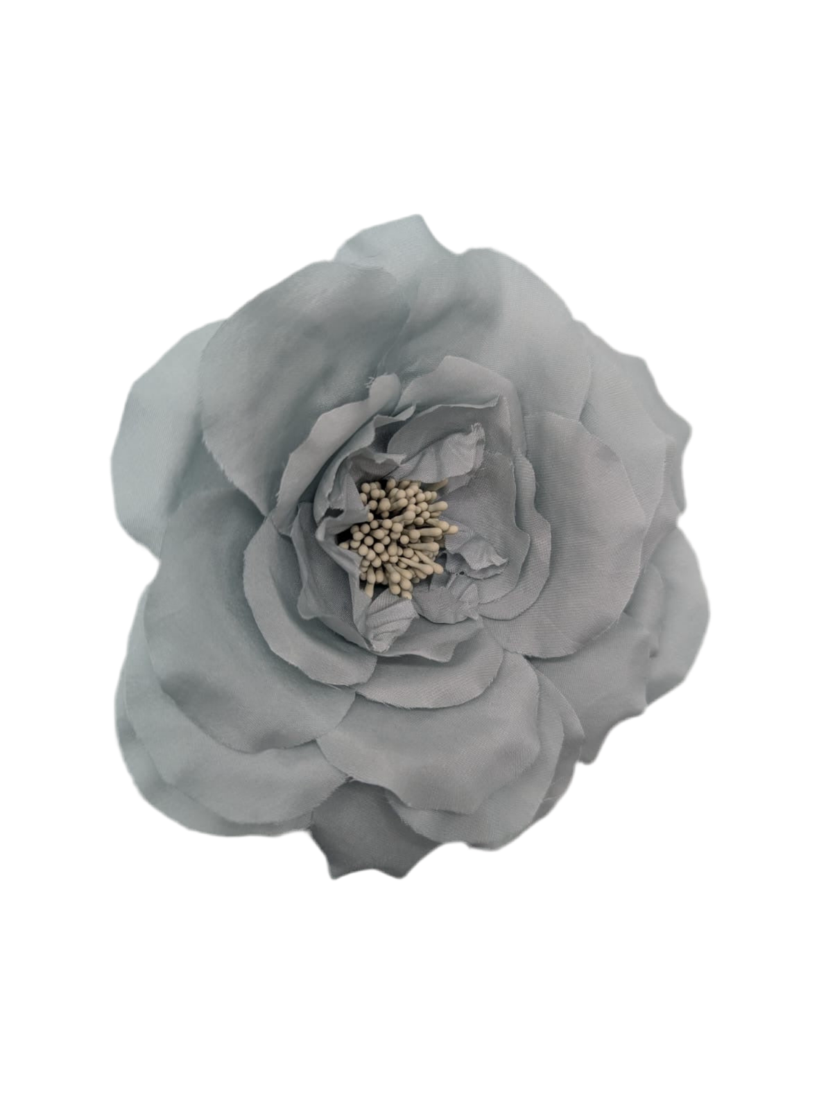 Broochella Men’s Signorita flower brooch pin handmade luxury designer sky blue 