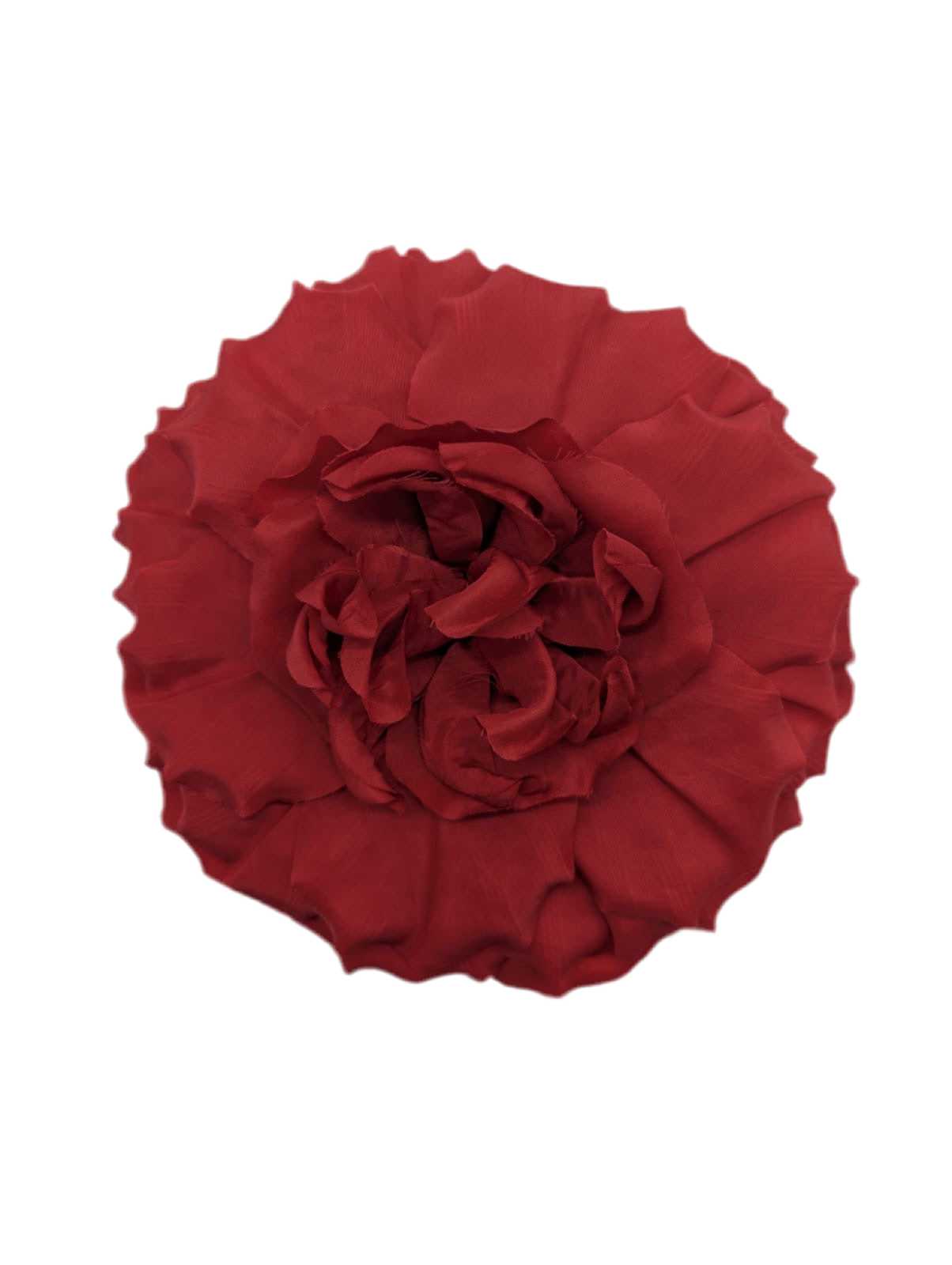 Broochella Men's Femmina large flower brooch pin handmade designer luxury red