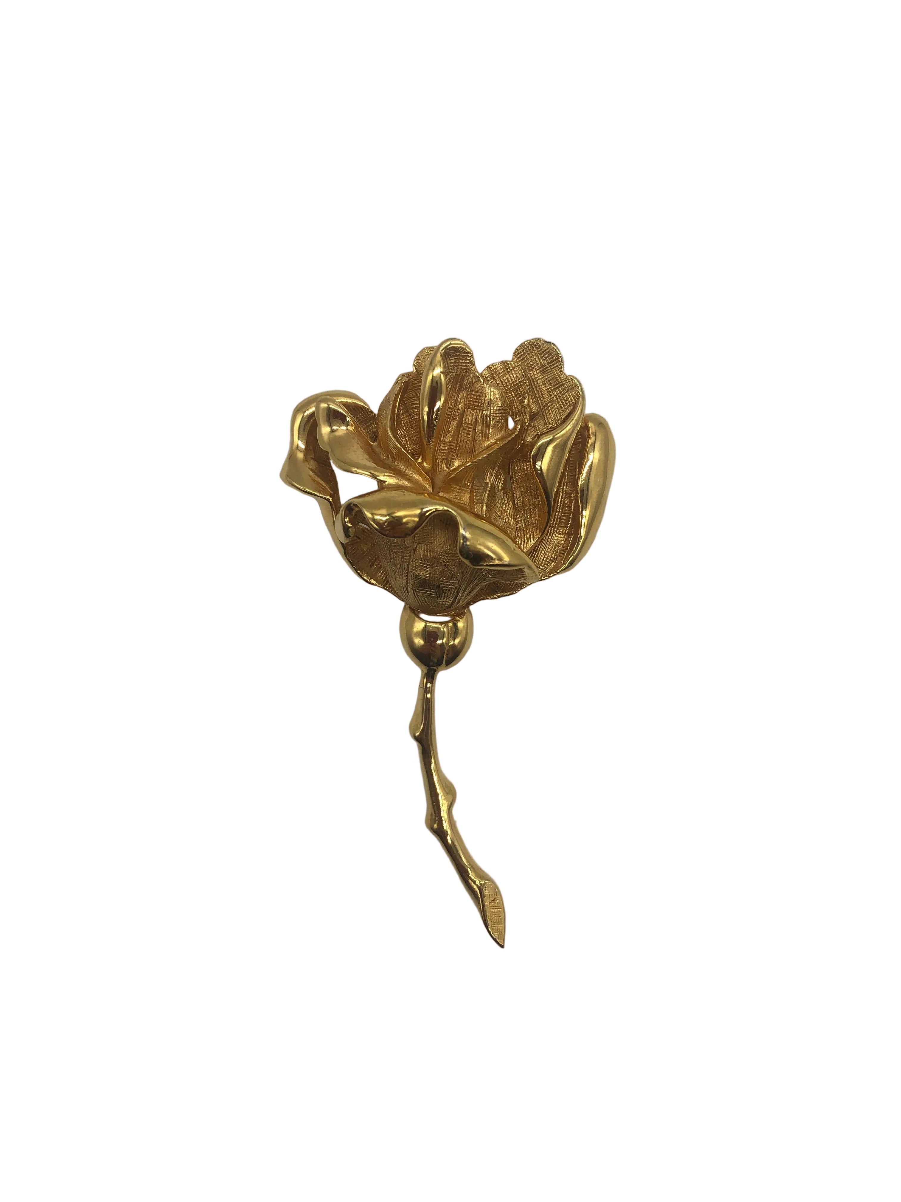 Hollywood Vintage Rose Brooch
