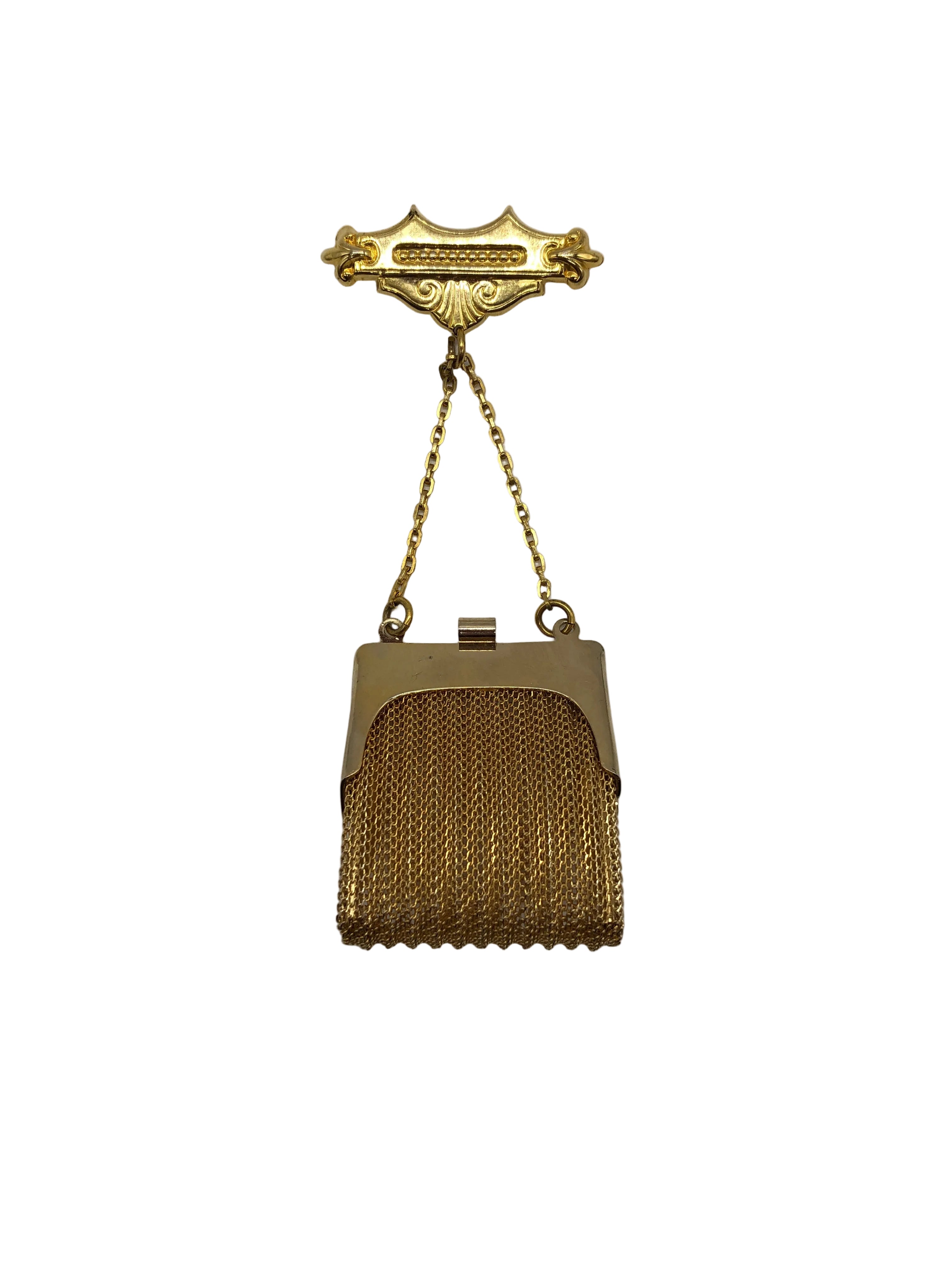 Borsetta d’Oro Vintage Brooch