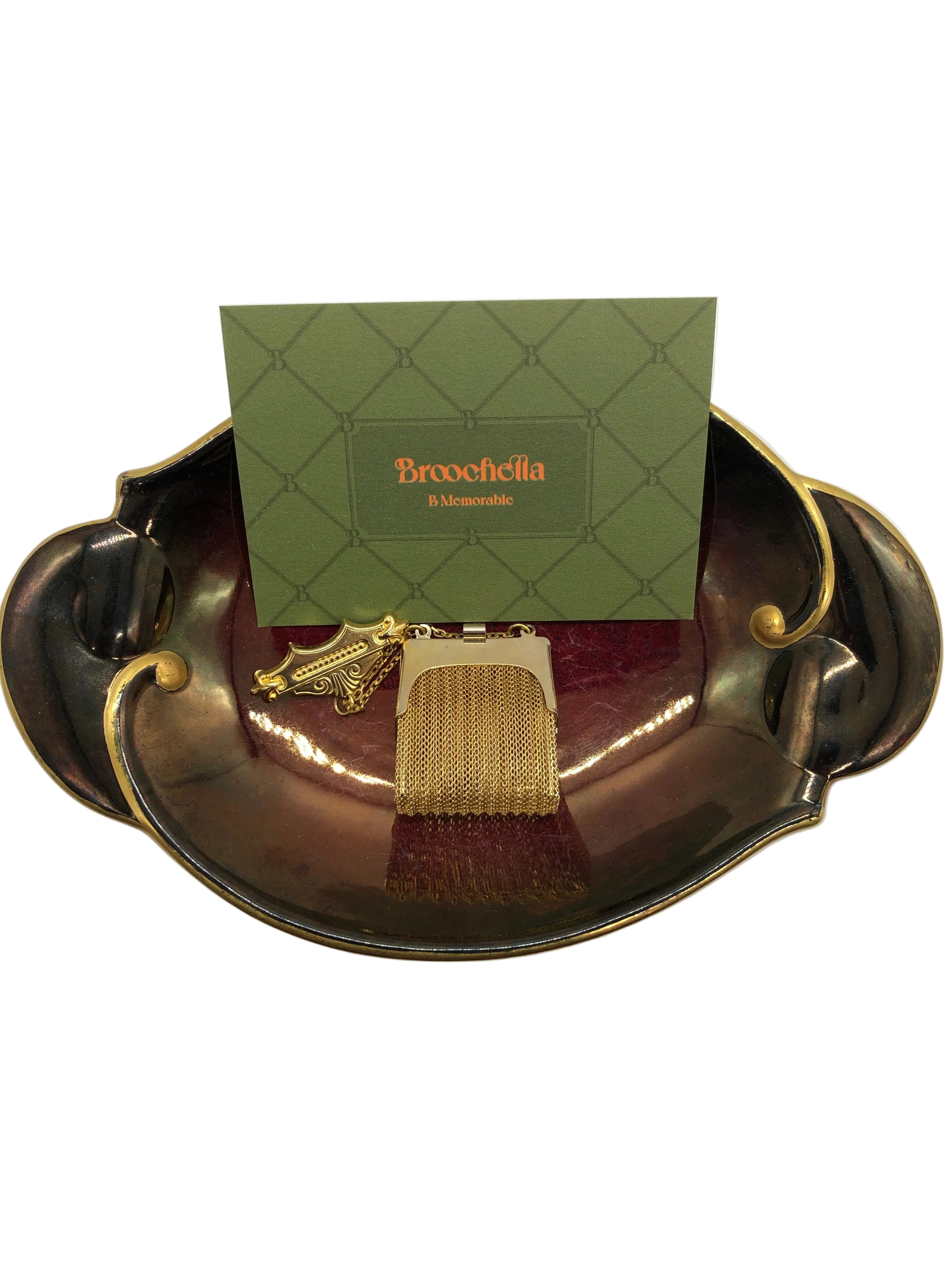 Borsetta d’Oro Vintage Brooch