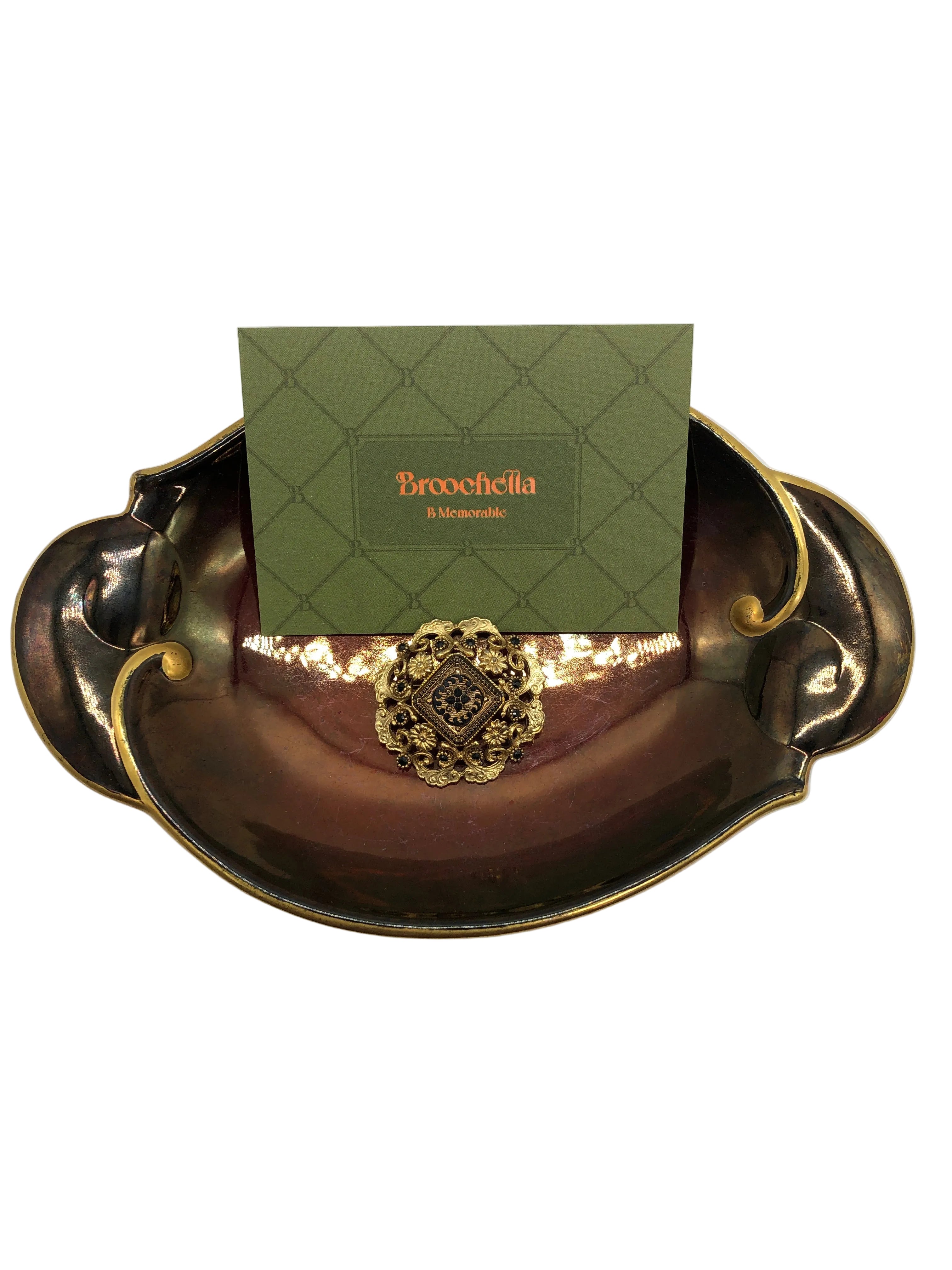 Tesoro Nero Vintage Brooch