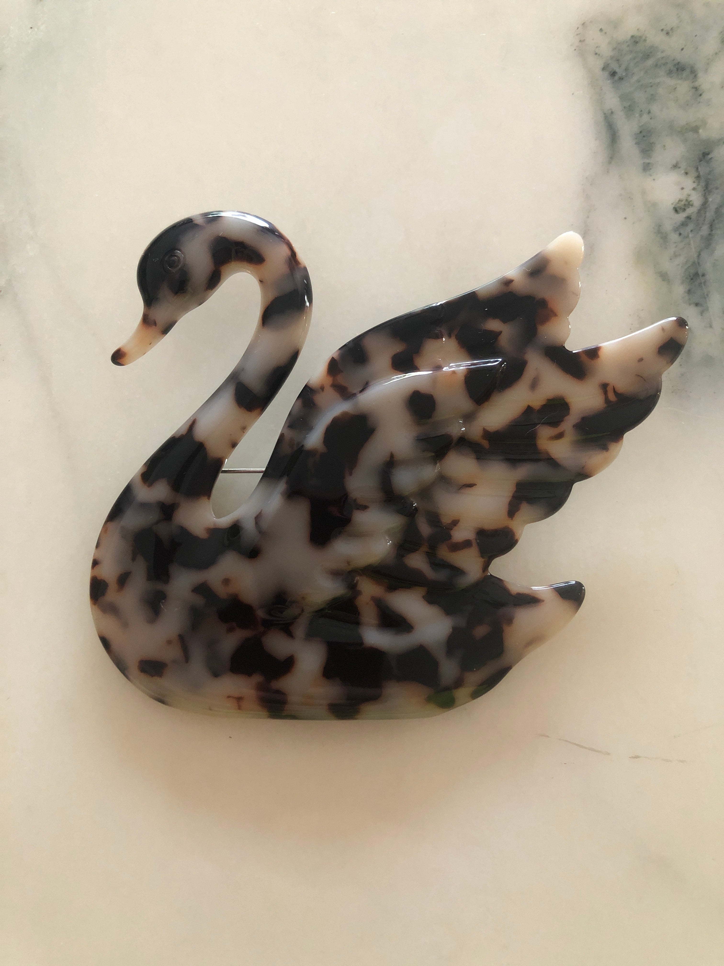 Animalia Swan Brooch
