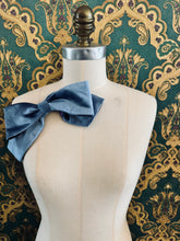 Load image into Gallery viewer, Velvet Bows - Blue/Purple
