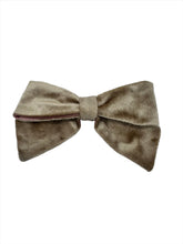 Load image into Gallery viewer, Velvet Bows - Champagne/Pink
