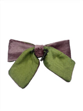 Load image into Gallery viewer, Velvet Bows - Violet/Green
