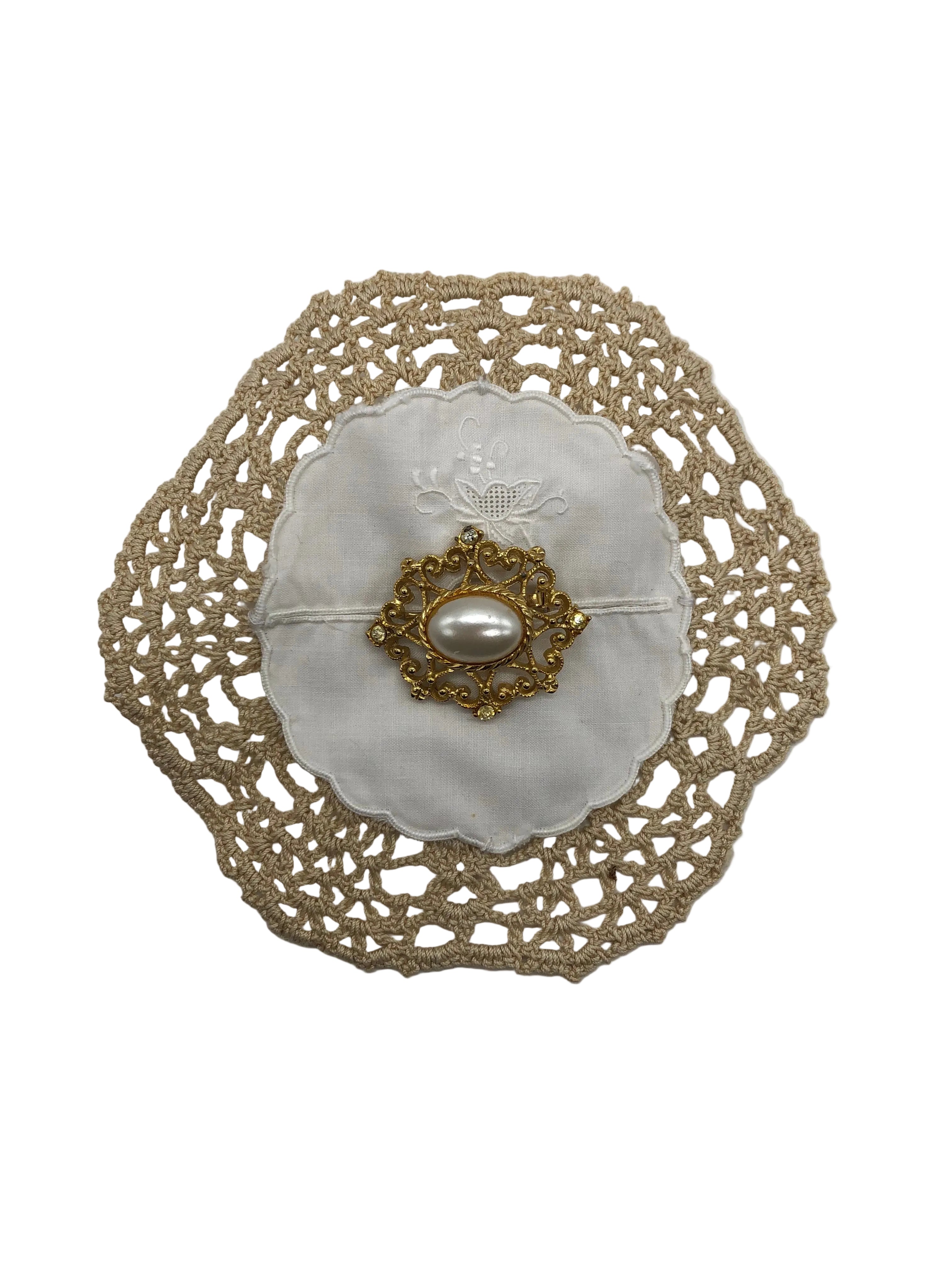 Broochella Corredi Brooch Pin Italian vintage handmade upcycled luxury designer men's women's 