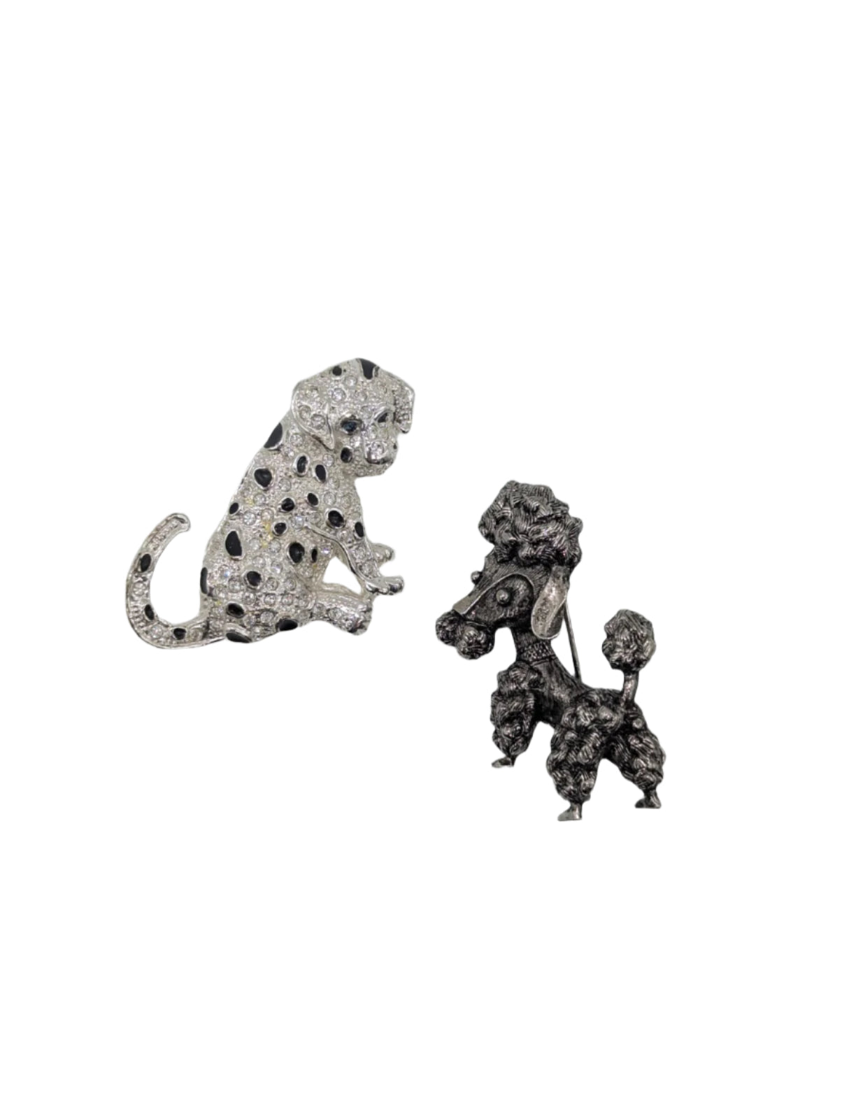 Broochella Collector’s canines dog vintage brooch duo men’s women’s mens designer luxury