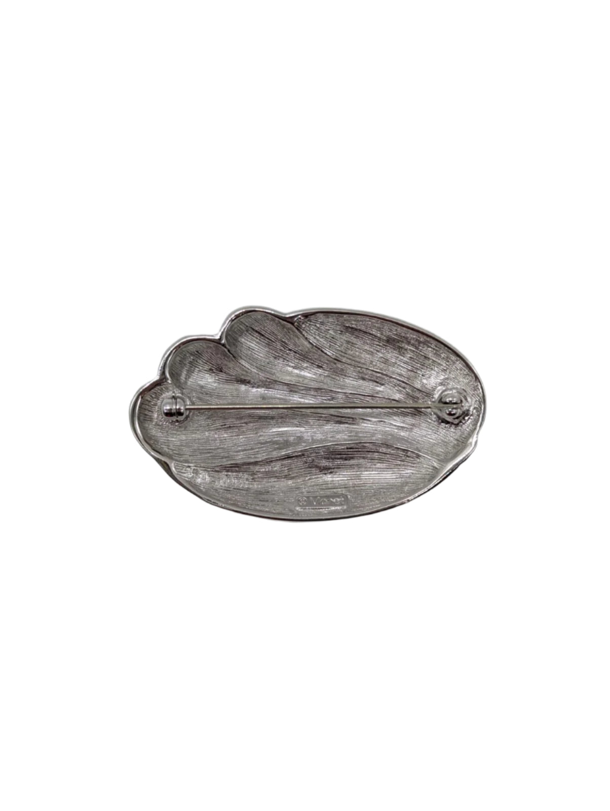 Broochella Liquid Silver Wave vintage brooch pin metal designer luxury women’s men’s 