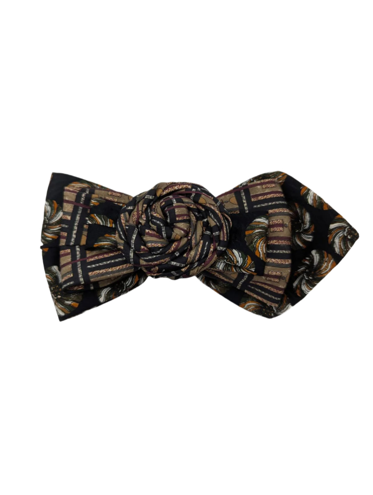 Broochella Bolivar Cravatte Tie brooch pin handmade up-cycled vintage designer luxury women’s men’s 