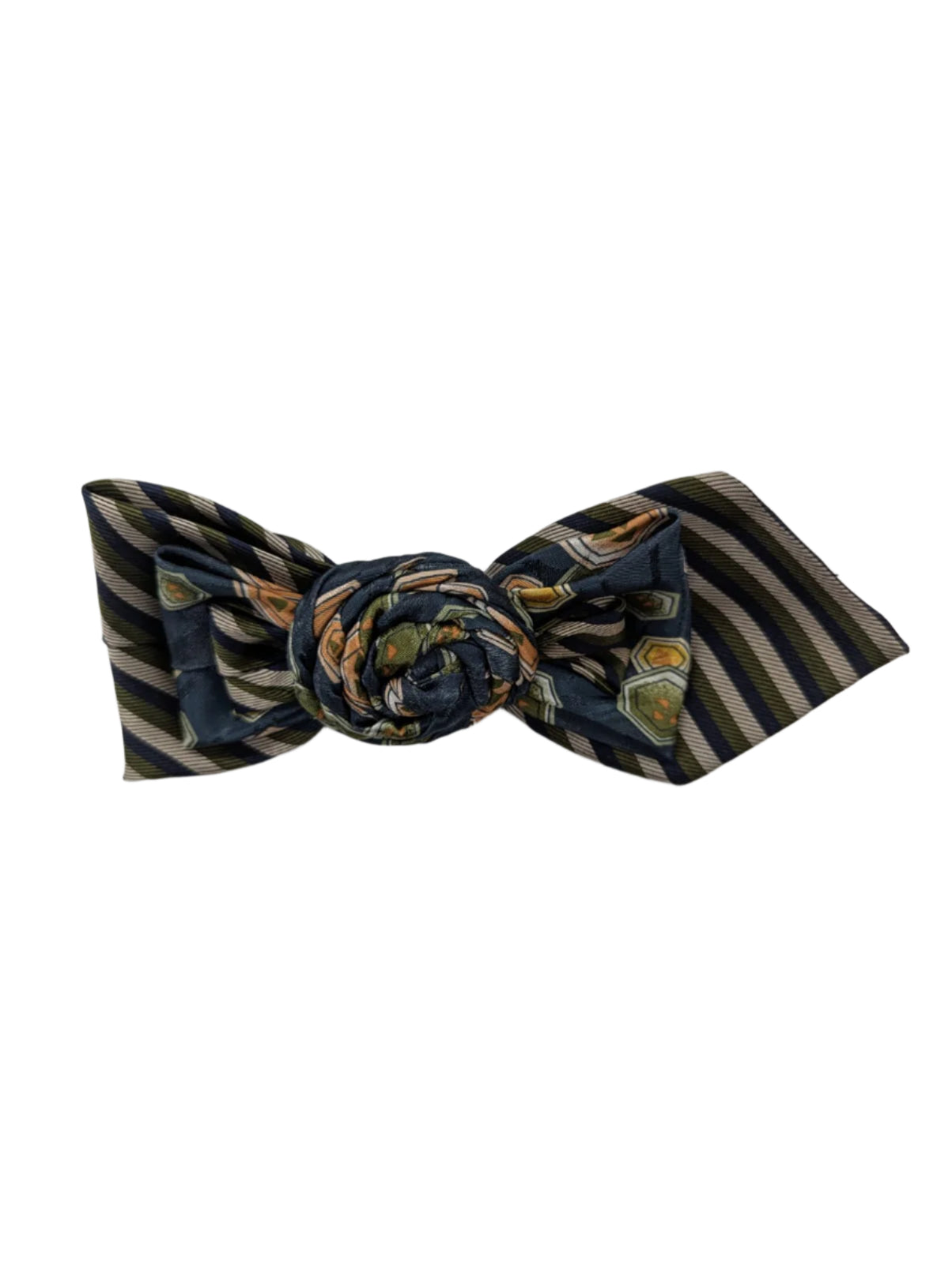 Broochella Bolivar Cravatte tie brooch pin handmade up-cycled vintage designer luxury women’s men’s 