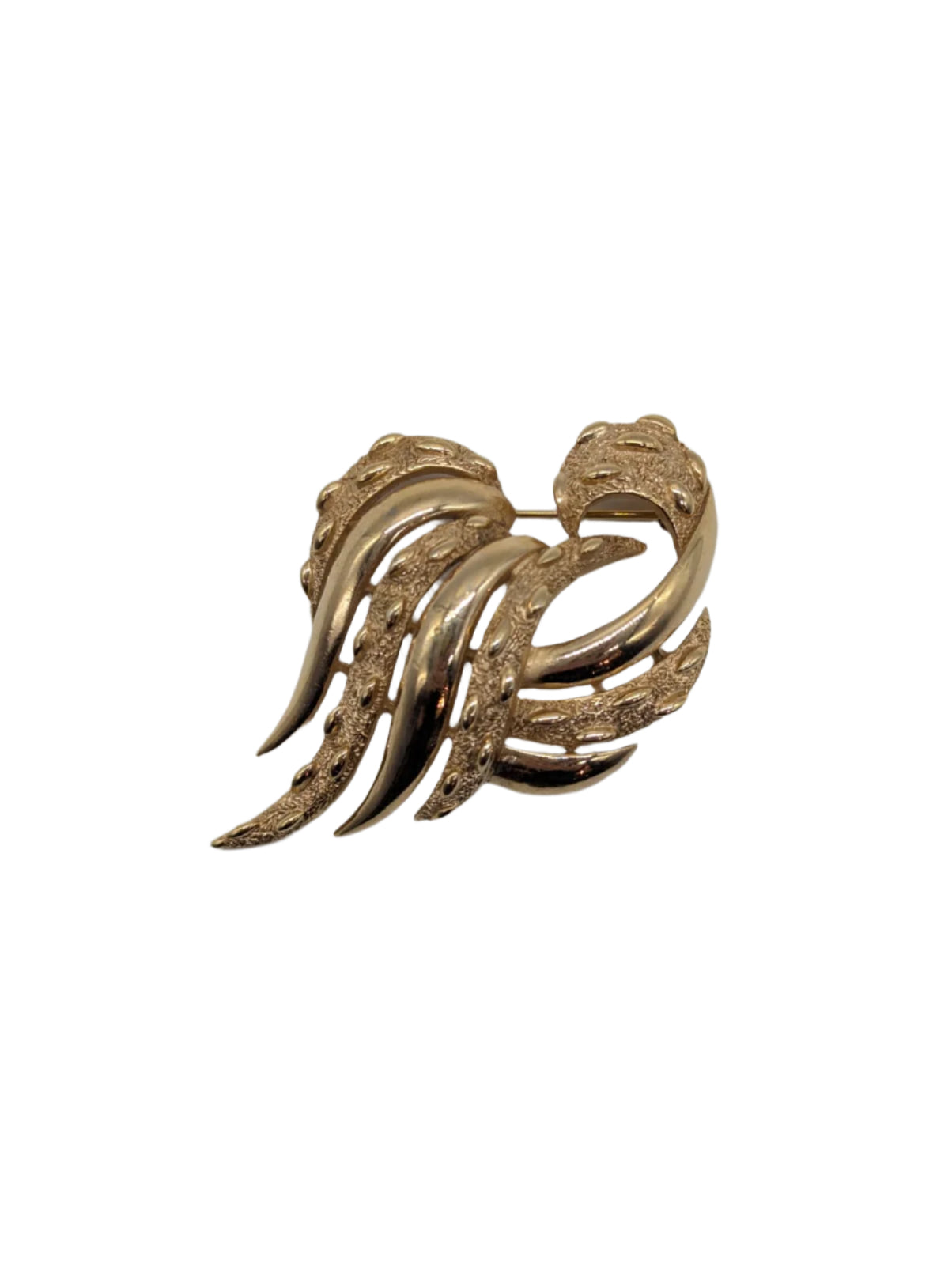 Broochella Ali di Luci Trifari gold tone vintage men’s women’s brooch pin 