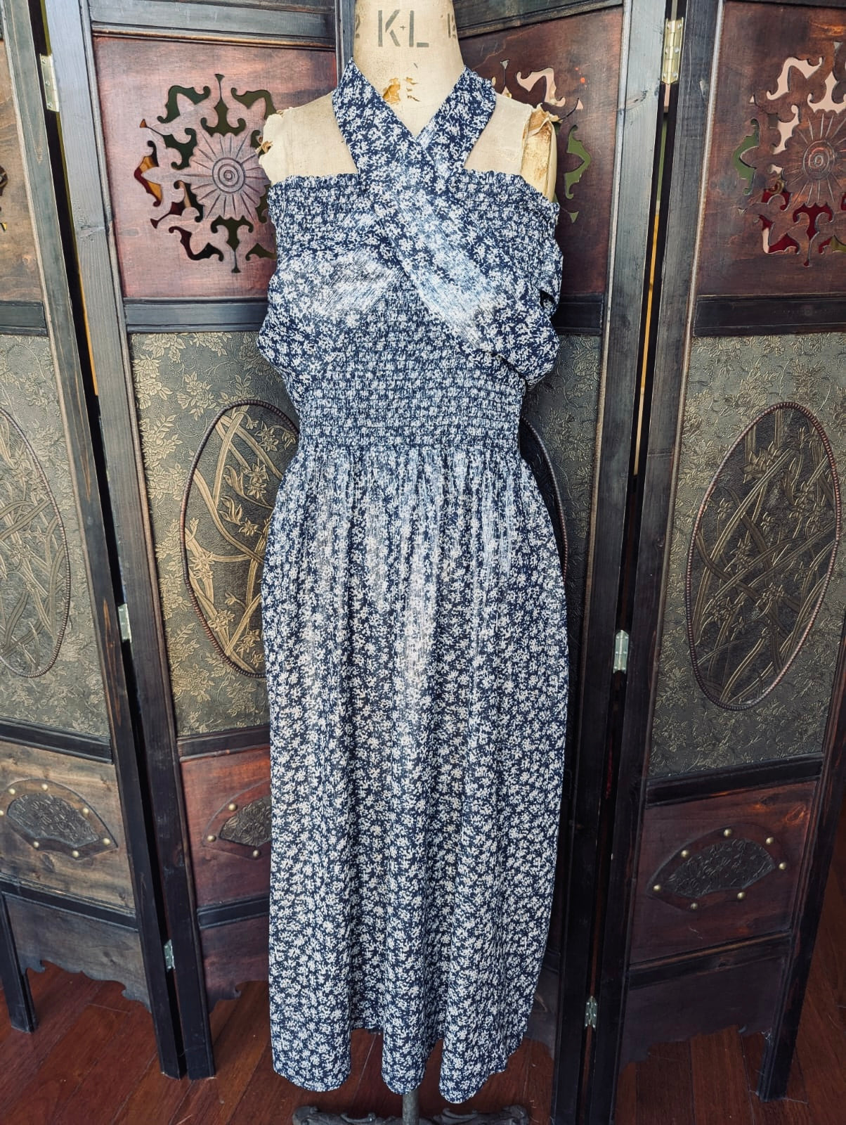 Ciao Lucia! Strapless Midi Dress – Size S