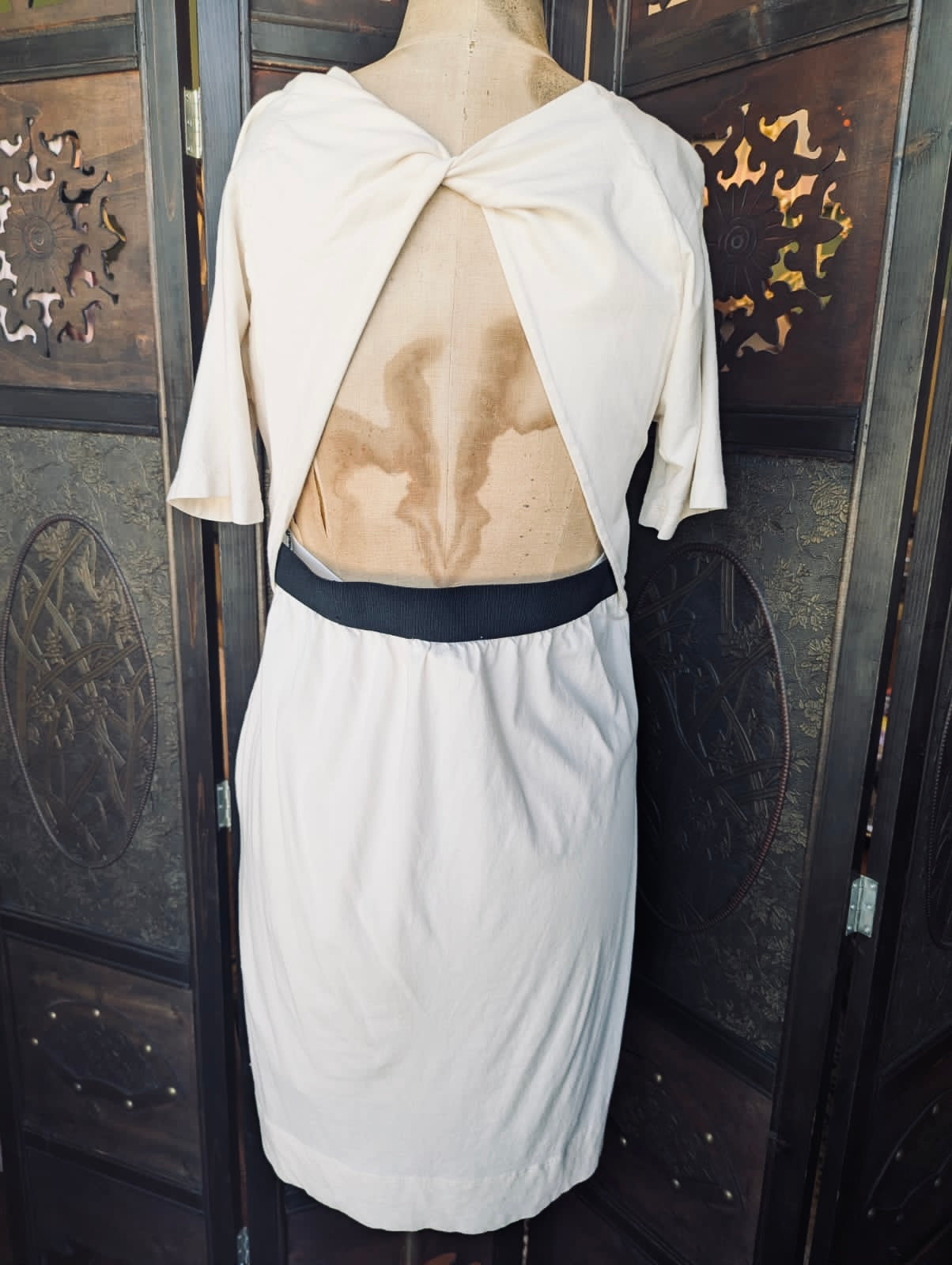 See by Chloe palm print t shirt dress