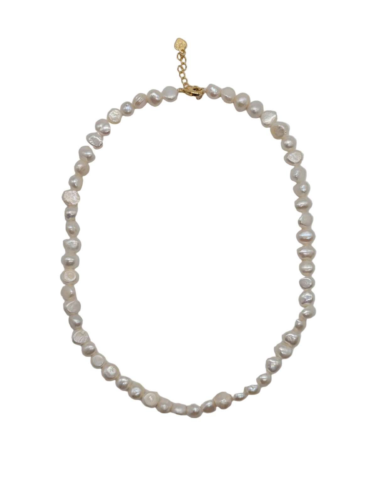 Freshwater Pearl Mixed Shape Necklace- 45 cm