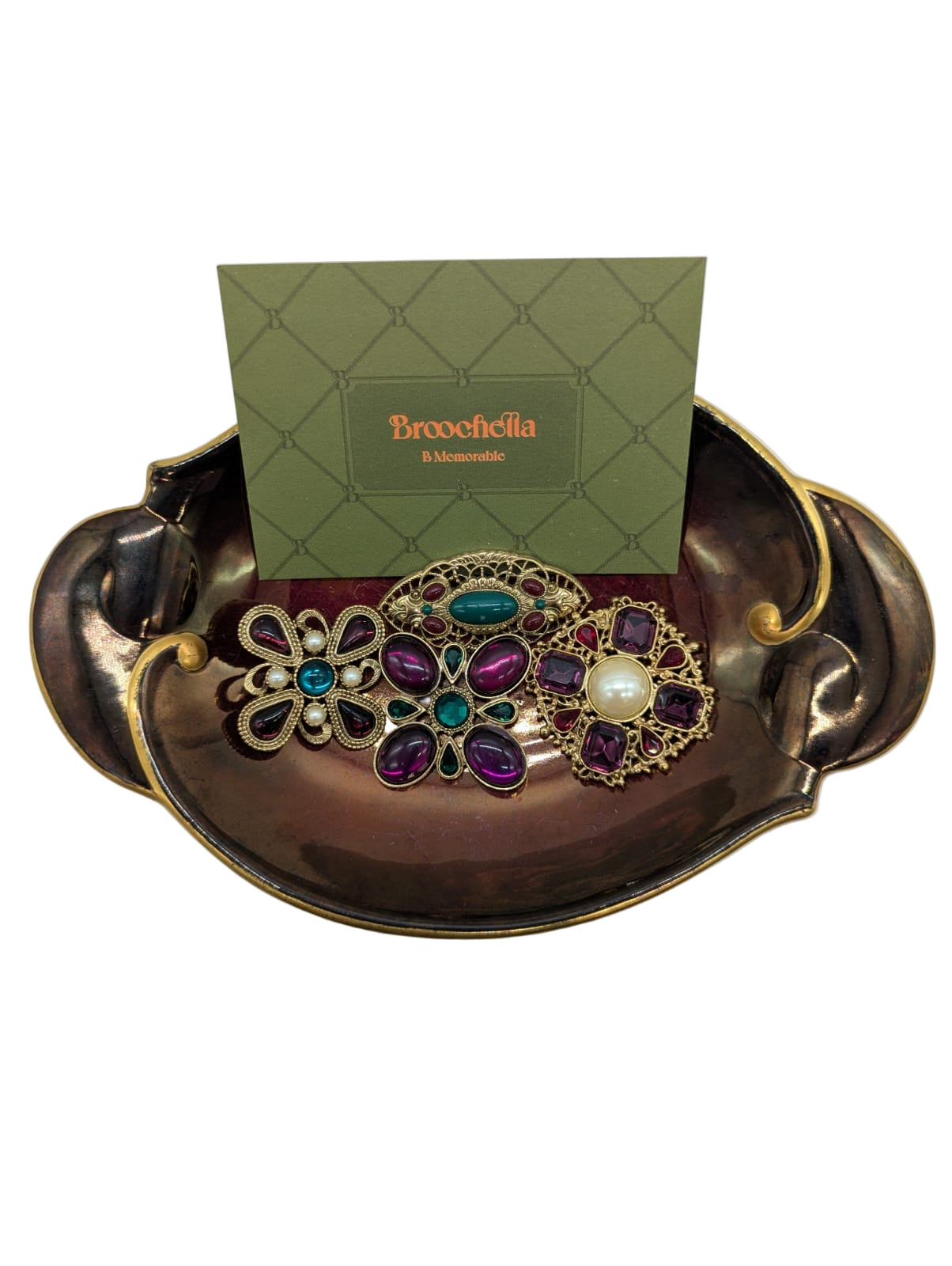 La Collezione Gioielli Barocchi Vintage Brooch Set