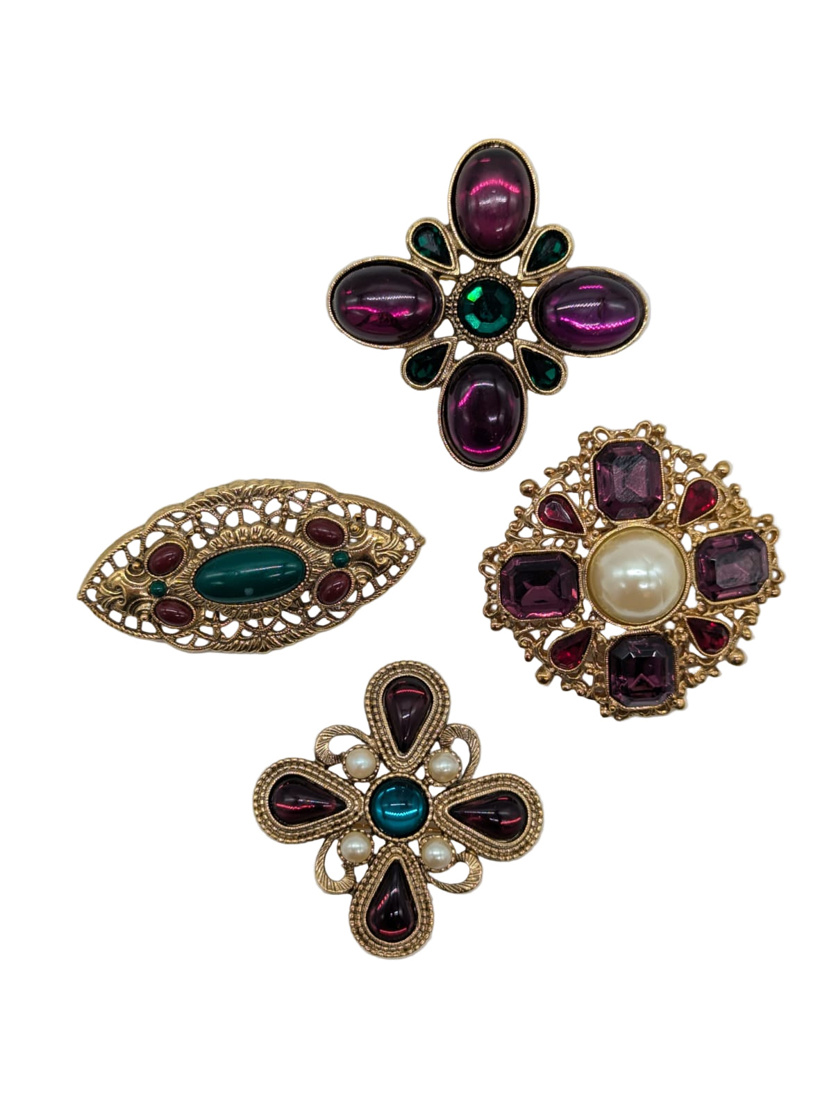 La Collezione Gioielli Barocchi Vintage Brooch Set