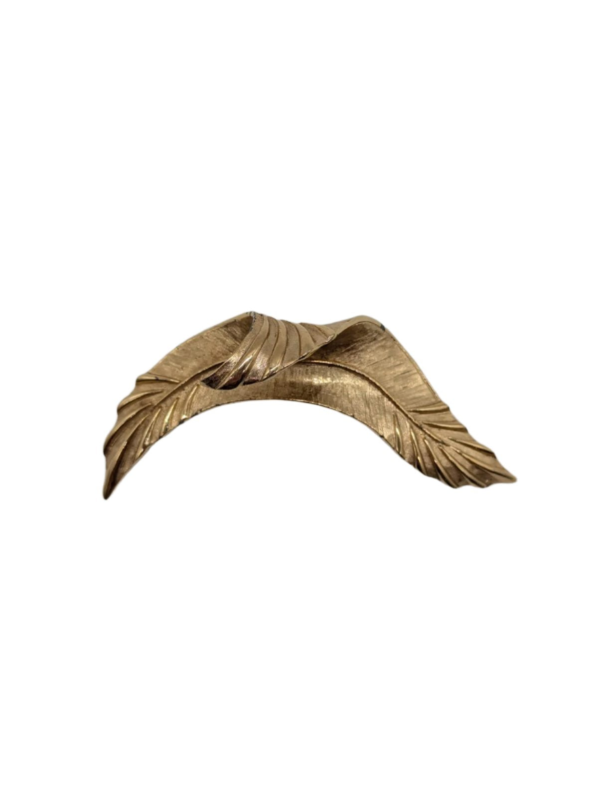 Broochella Golden Winged Grace vintage brooch pin gold tone metal designer luxury men's women's 