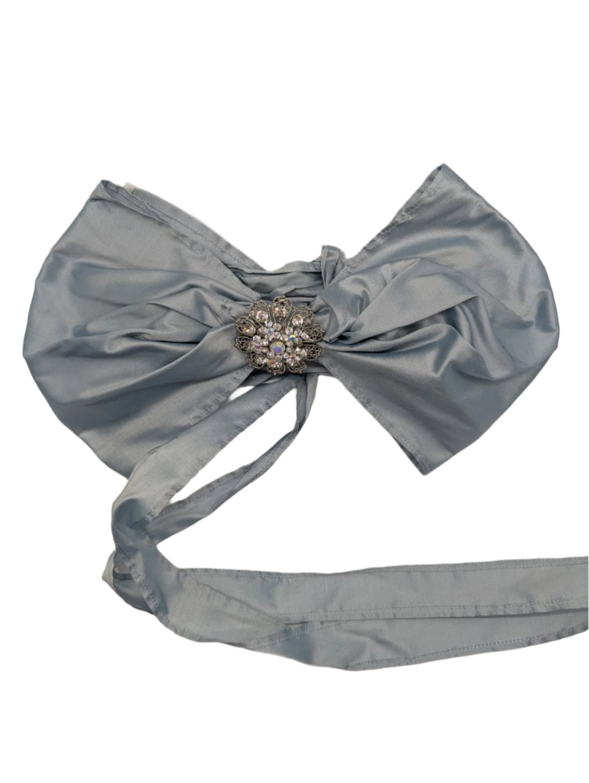 'Something Blue' Silk Bow