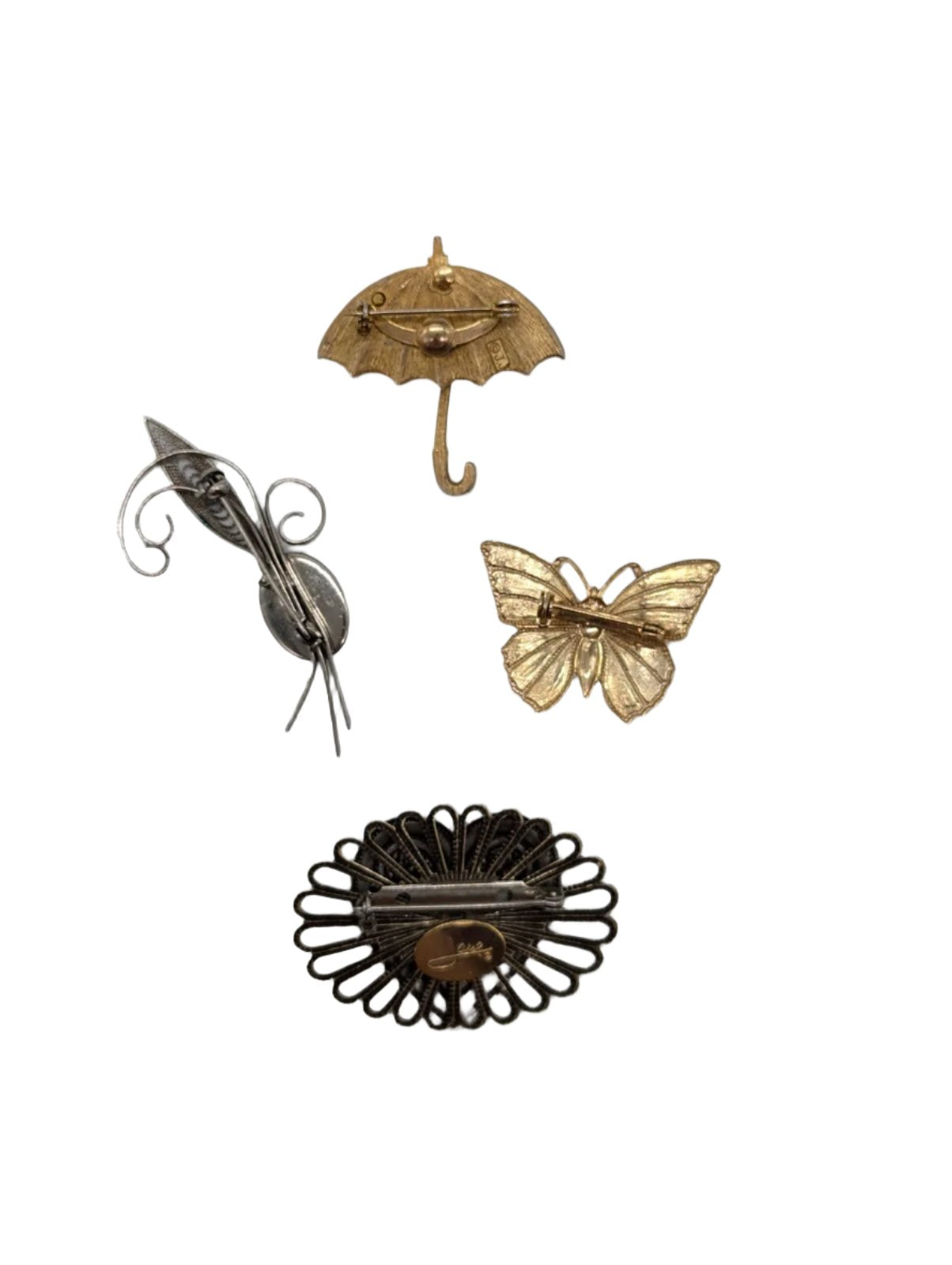 Timeless Whimsy Vintage Brooch Set