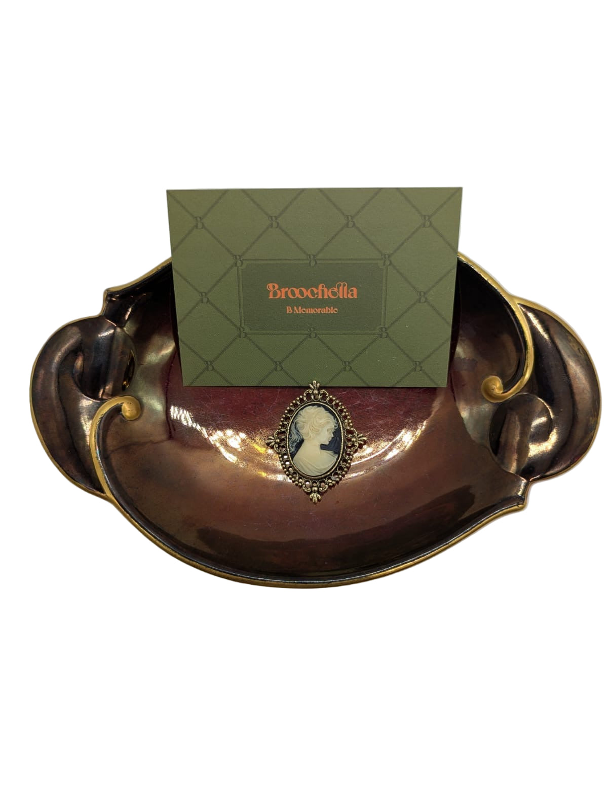 Lady of Verona Cameo Vintage Brooch Pin