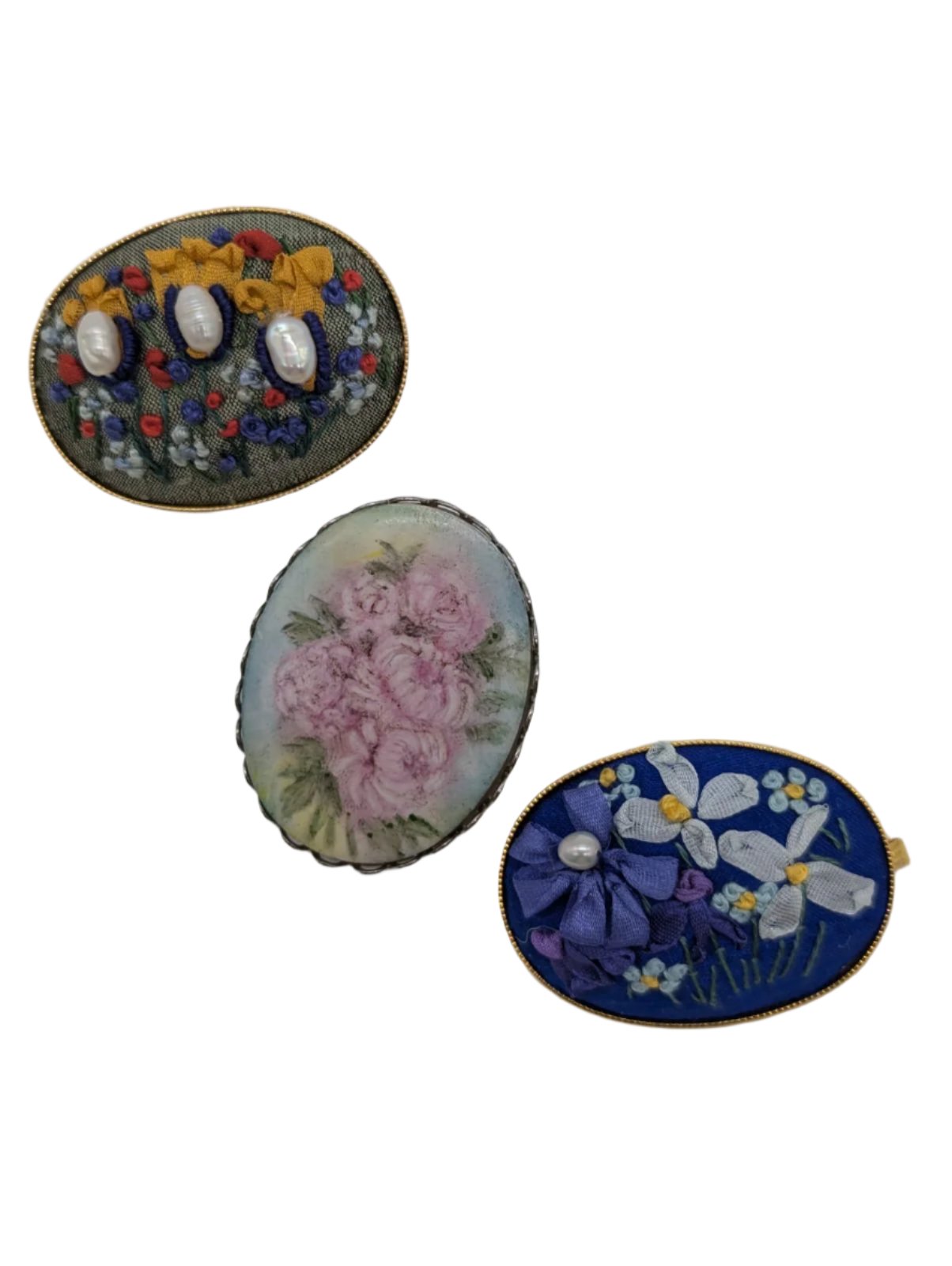 The Marinetti Trio Vintage Brooch Set