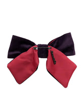 Load image into Gallery viewer, Velvet Bows - Purple/Fuchsia
