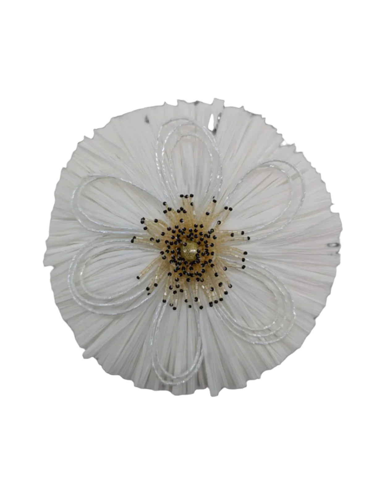 Raffia Bloom Brooch