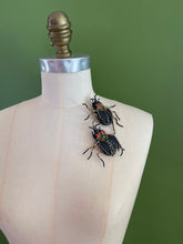 Load image into Gallery viewer, Scarafaggio Beetle Brooch
